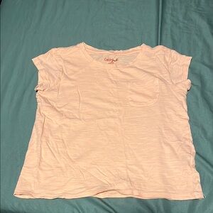 Cat & Jack Light Pink Tee with Pocket